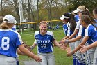 Softball vs Emerson 1  Wheaton College Softball vs Emerson in game 1 of a doubleheader. - Photo By: KEITH NORDSTROM : Wheaton, Softball
